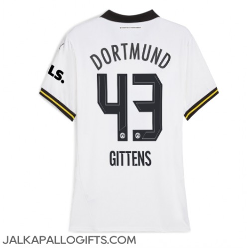 Borussia Dortmund Jamie Bynoe-Gittens #43 Kolmaspaita Naiset 2024-25 Lyhythihainen